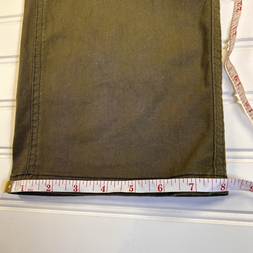 TD Apparel Carlos Ray Tactical Pants Mens 32x32(Fits 34x32) Slim Fit Khaki Olive - Picture 15 of 16